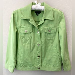 Ralph Lauren Light Green Jean Jacket